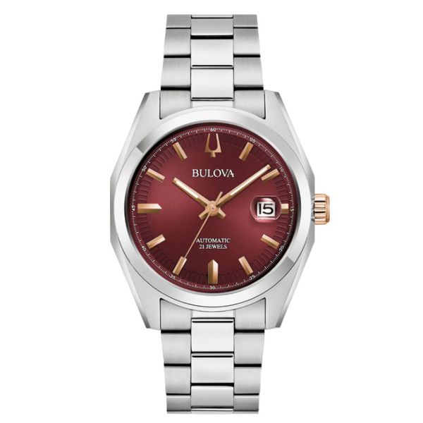 Relógio Bulova Masculino Surveyor Bordô - 98B422N - MICHELETTI JOIAS