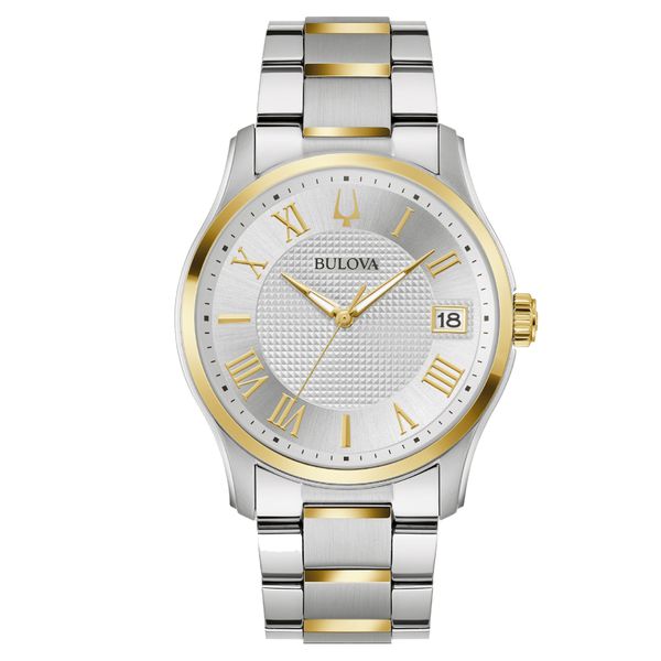 Relógio Bulova Masculino Classic Wilton Bicolor - 98B391 - MICHELETTI JOIAS
