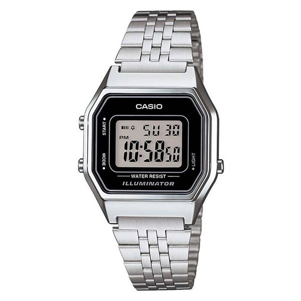 Relogio Casio Vintage Digital LA680WA-1DF - LA680WA-1DF - MICHELETTI JOIAS