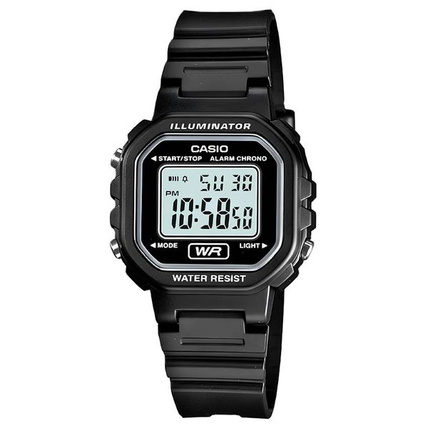 Relógio Casio Digital Preto LA-20WH-1ADF - LA-20WH-1ADF - MICHELETTI JOIAS