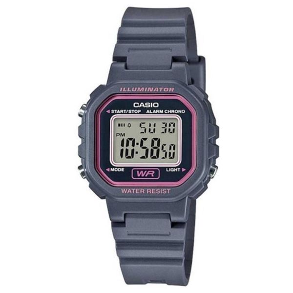 Relógio Casio Digital Detalhes Rosa LA-20WH-8ADF - LA-20WH-8... - MICHELETTI JOIAS