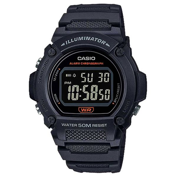 Relógio Casio Masculino Standard Digital Preto - W-219H-8BV... - MICHELETTI JOIAS