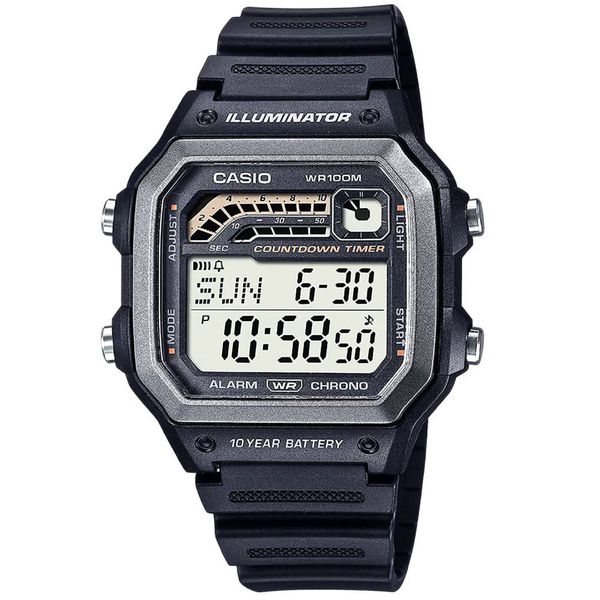 Relógio Casio Masculino Standard WS-1600H-1AVDF - WS-1600H-1... - MICHELETTI JOIAS