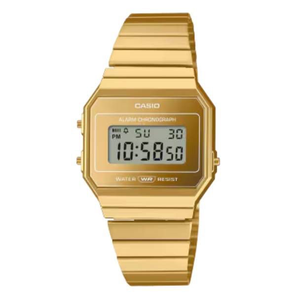 Relógio Casio Vintage Iconic Dourado - A700WEVG-9DF - MICHELETTI JOIAS