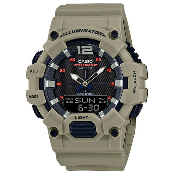 Relógio Casio G-Shock Ana-Digi HDC-700-3A3VDF Cor Caqui - HD... - MICHELETTI JOIAS
