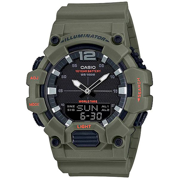 Relógio Casio G-Shock Ana-Digi HDC-700-3A2VDF Verde Militar ... - MICHELETTI JOIAS