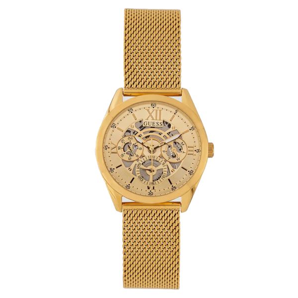 Relógio Guess Masculino Multifunção Dourado - GW0368G2 - MICHELETTI JOIAS