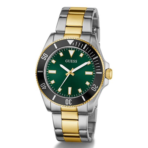 Relógio Guess Masculino Bicolor Mostrador Verde GW0968G4 - G... - MICHELETTI JOIAS