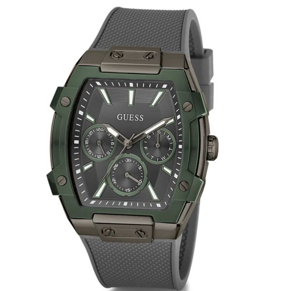 Relógio Guess Masculino Multifunção Pulseira Silicone GW0956... - MICHELETTI JOIAS