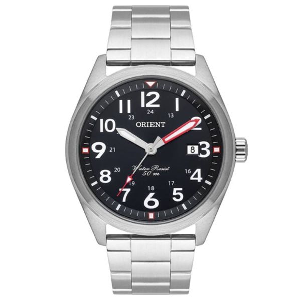 Relógio Orient Masculino Sport Aço Analógico Preto - MBSS139... - MICHELETTI JOIAS