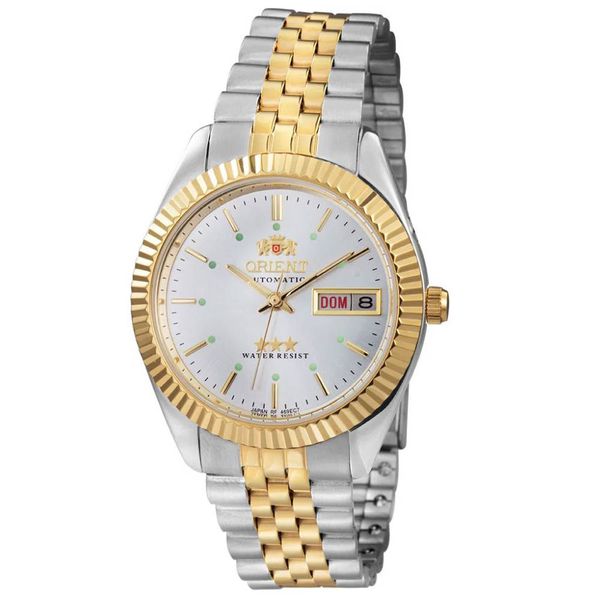 Relógio Orient Masculino Automático Aço Bicolor - 469ED1F - MICHELETTI JOIAS