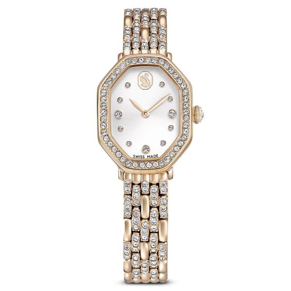 Relógio Swarovski Feminino Dextera Rosé - 5715517 - MICHELETTI JOIAS