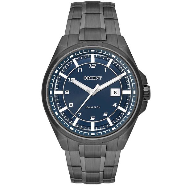 Relógio Orient Masculino Aço Preto Solartech - MPSS1055 - MICHELETTI JOIAS