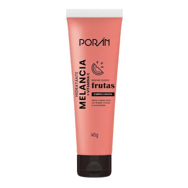 HIDRATANTE CORPO E ROSTO MELANCIA + VITAMINA C 145G PORÁN 