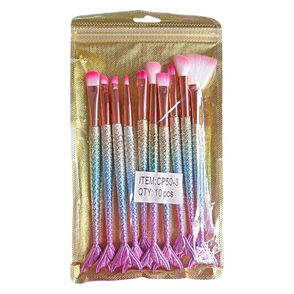 KIT DE PINCEIS SEREIA 10 PÇS