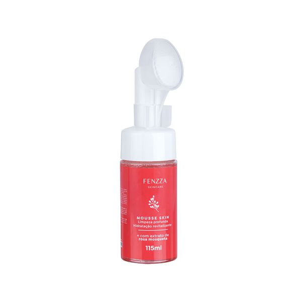 SABONETE FACIAL MOUSSE SKIN ROSA MOSQUETA FENZZA