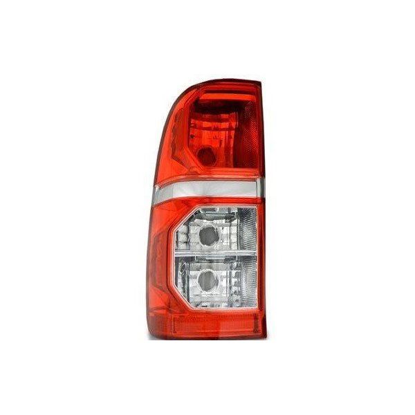 Lanterna Traseira da Hilux 2012 a 2015 Lado Esquerdo Bicolor