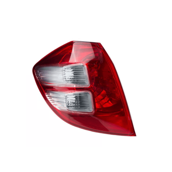 Lanterna Traseira do Honda Fit 2009 a 2015 - Bicolor - Lado Esquerdo