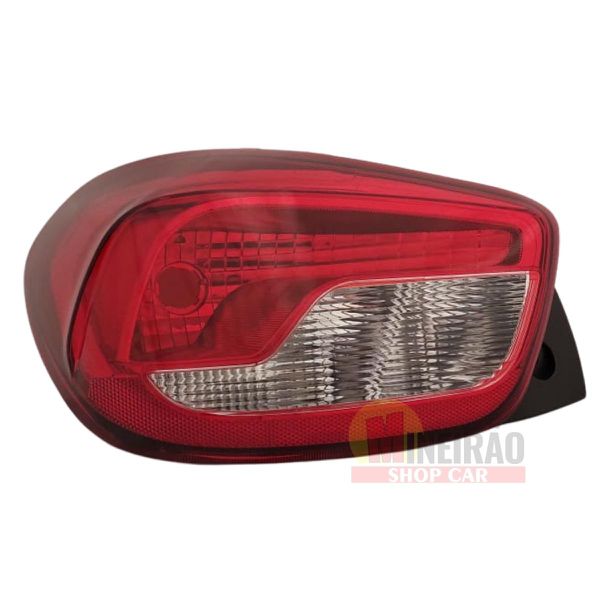 Lanterna Traseira do Kwid 2017 a 2021 Lado Esquerdo Bicolor