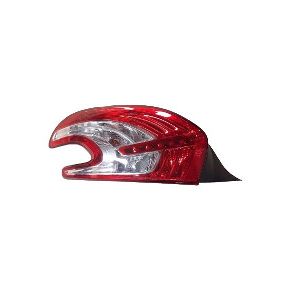 Lanterna Traseira do Peugeot 208 2012 a 2016 Lado Esquerdo