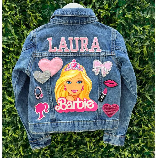 Jaqueta Personalizada Barbie 