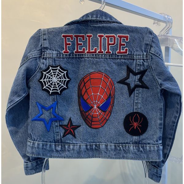Jaqueta Personalizada Homem Aranha 