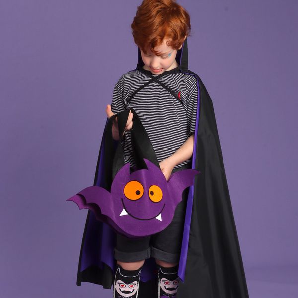Look Vampiro Roxo Halloween
