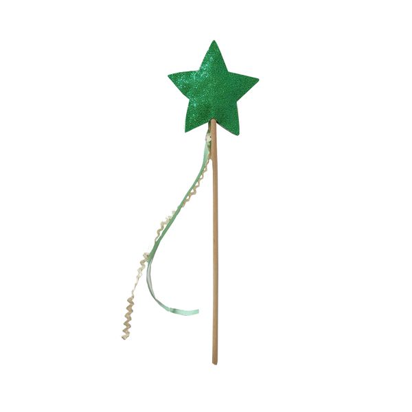 Fantasia Infantil Varinha Mágica de Condão Estrela Verde