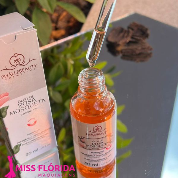 Óleo De Rosa Mosqueta Clareador De Manchas Phallebeauty