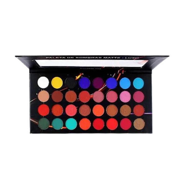 Paleta De Sombra Luxo Ludurana 32 Cores Matte