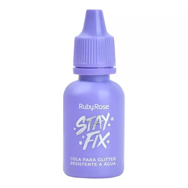 Cola Para Glitter Resistente a Água Stay Fix Ruby Rose