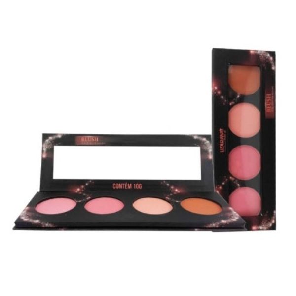 Quarteto blush Ultra Fino com Silicone Ludurana