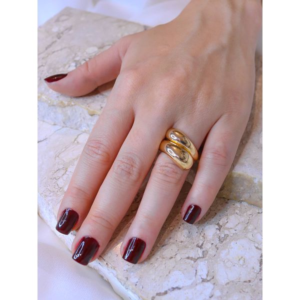 Anel gota regulável