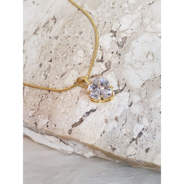 Colar Ponto de Luz Coração