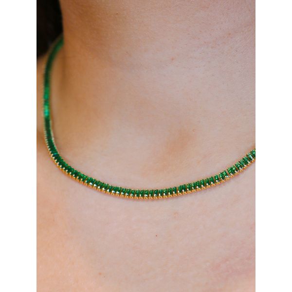 Riviera retangular verde 3mm