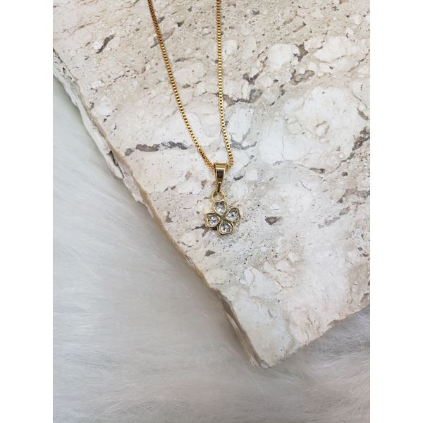 Colar Mini Trevo de 4 Folhas