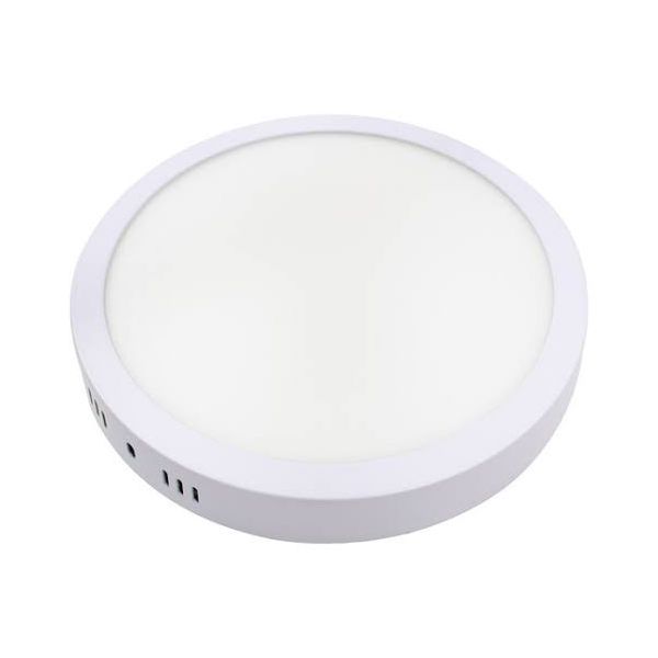 Plafon led redondo sobrepor 18w branco