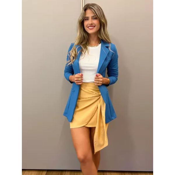 BLAZER JU AZUL
