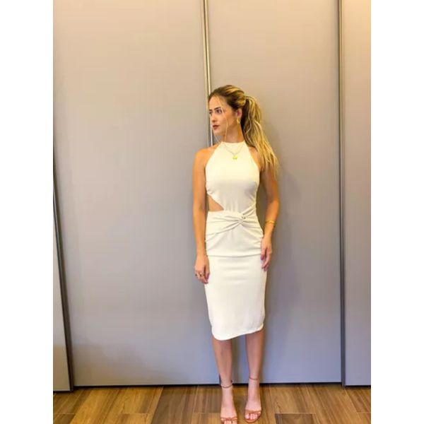 VESTIDO CAMILA CREME