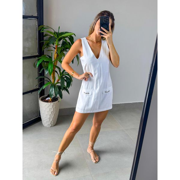 VESTIDO VIVIAN BRANCO