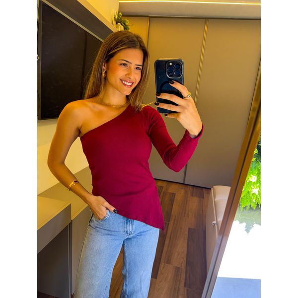 BLUSA LIZ VINHO