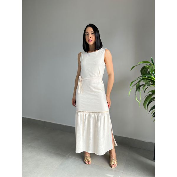 VESTIDO BIANCA PALHA
