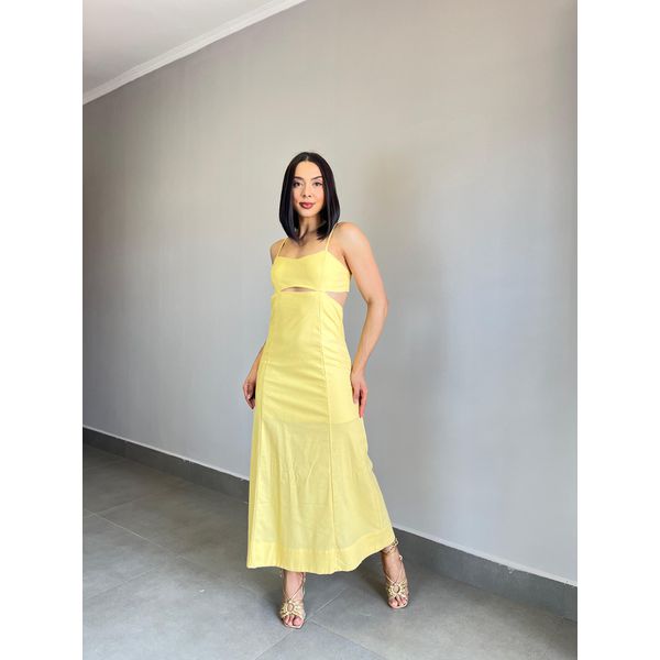 VESTIDO BARBARA AMARELO