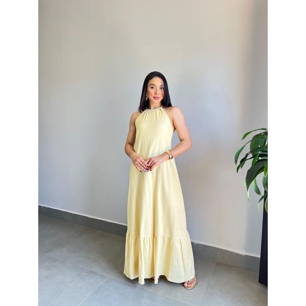 VESTIDO MARIA AMARELO