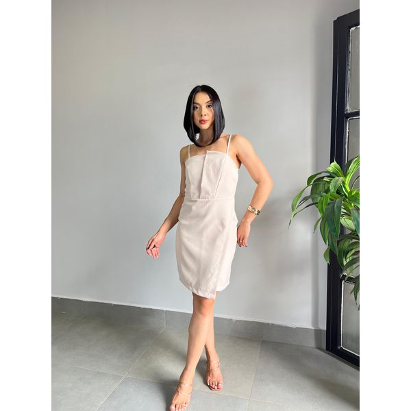 VESTIDO VITÓRIA NUDE