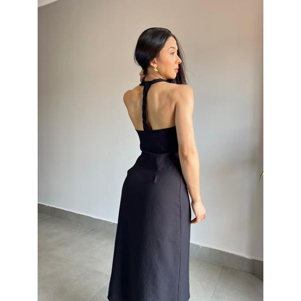 VESTIDO PAMELA PRETO