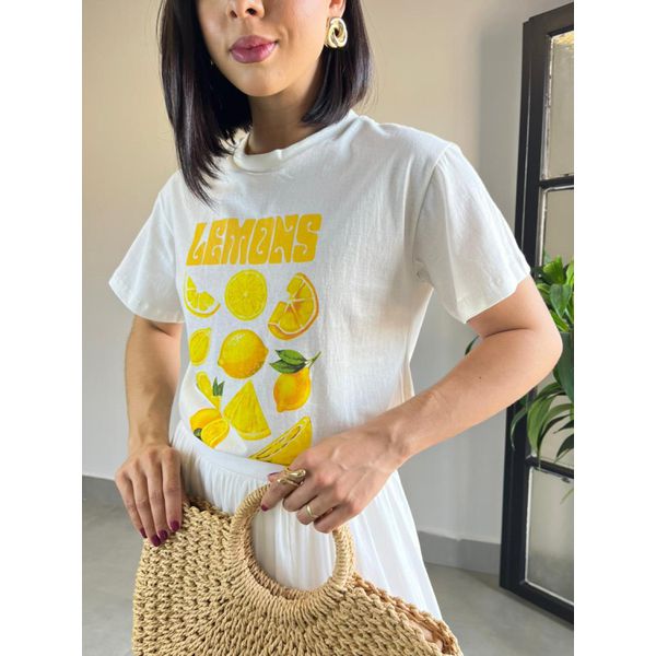 T-SHIRT LIMÃO AMARELO