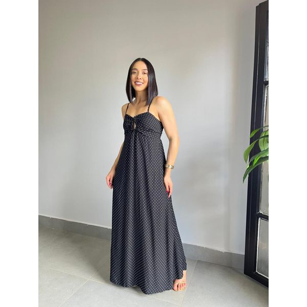 VESTIDO POÁ PRETO