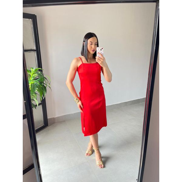 VESTIDO MAIRA VERMELHO