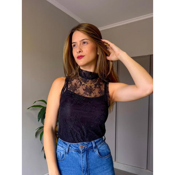 BLUSA RENDA CARLA PRETO